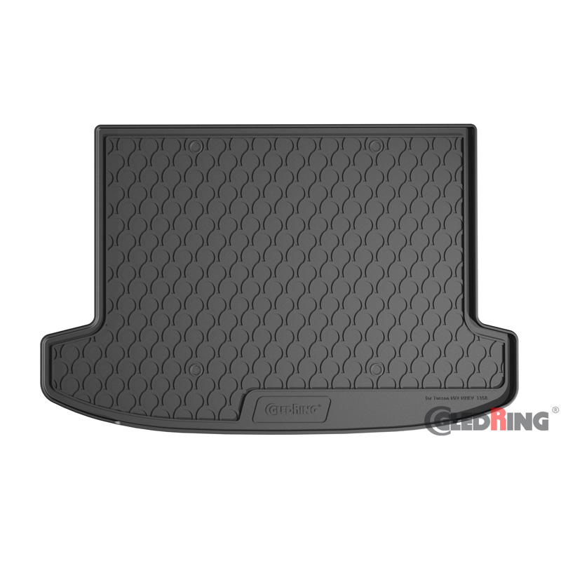 Rubbasol (Rubber) Kofferbakmat  Hyundai Tucson (NX4E) 48V Mild Hybrid 2020- excl. Full Hybrid (Hoge variabele laadvloer, incl. Subwoofer)