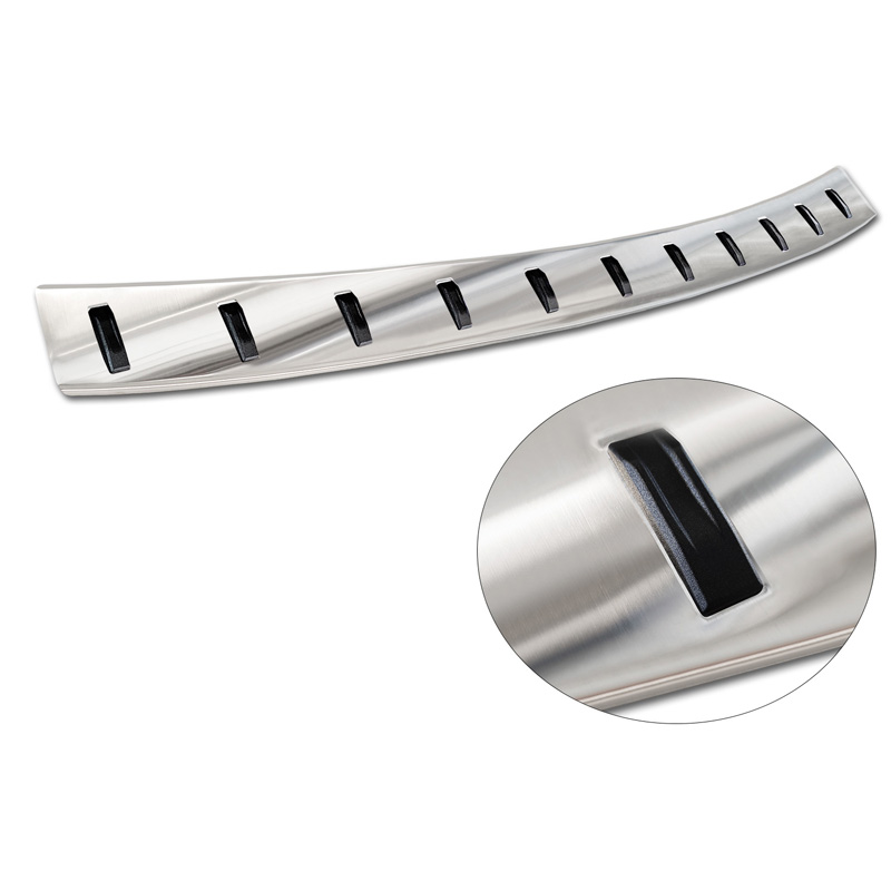 Stainless Steel Rear bumper protector  Citroën Space Tourer & Jumpy 2016- / Peugeot Traveller & Expert 2016- / Toyota Proace Verso 2016- / Opel Vivaro & Zafira Life 2019- 'STRONG EDITION'