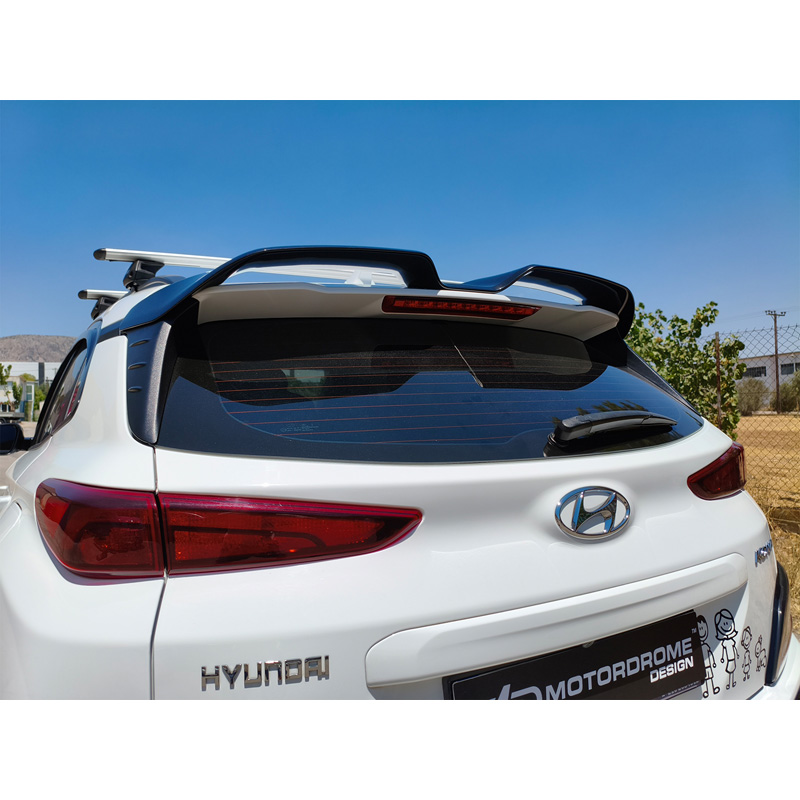 Motordrome Roof spoiler  Hyundai Kona mk1 Facelift 2020-2023 (PU)