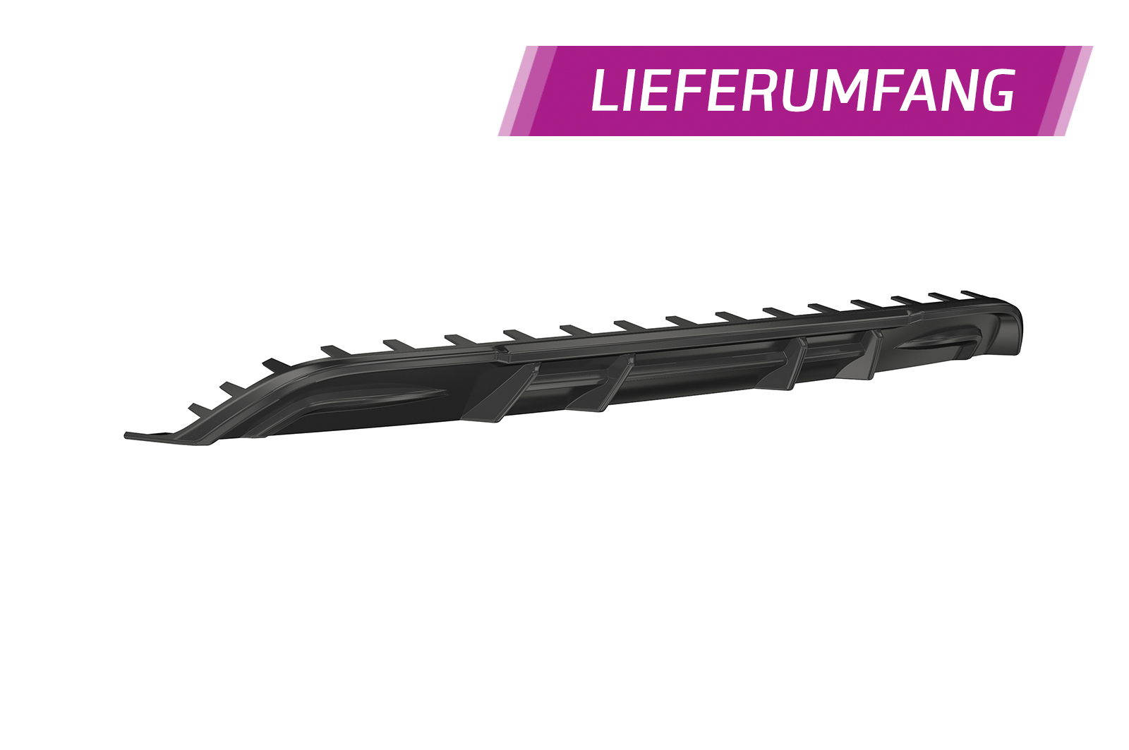 Diffuser Volkswagen Golf 7 Variant FL CSR Glans Zwart