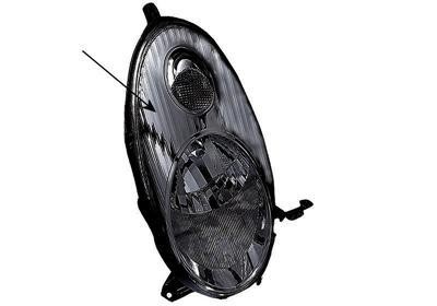 koplamp, H4, zwart, links,-05/2005 Nissan Micra, 2003-2011, K12