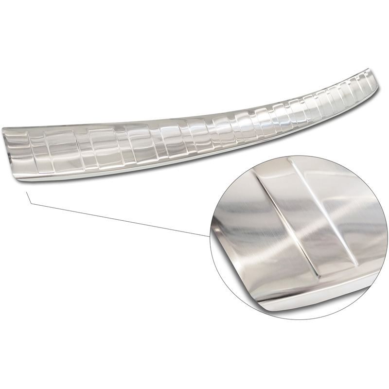 Stainless Steel Rear bumper protector  Citroën C4/e-C4 III 2020- 'Ribs'