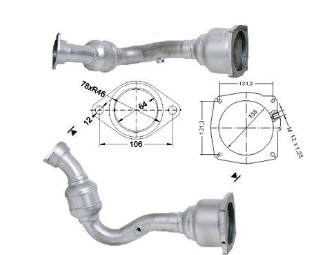 Fiat ULYSSE 2.2TD JTD 16V DPF 2179 cc 94 Kw / 128 cv 4HW Magnafl
