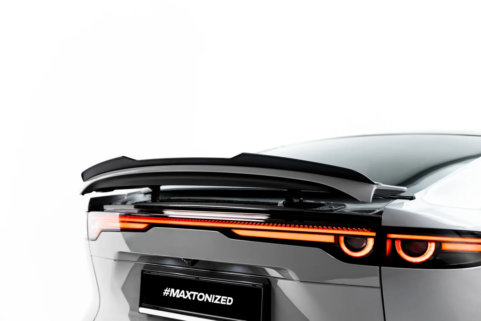 Spoiler Cap passend voor Mazda 6e Mk1 Glans Zwart – Maxton Design