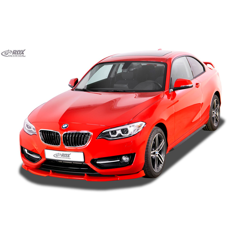 Side skirts 'Slim'  BMW 2-Series F22/F23 Coupe/Cabrio 2013- incl. M-Sport (ABS glossy black)