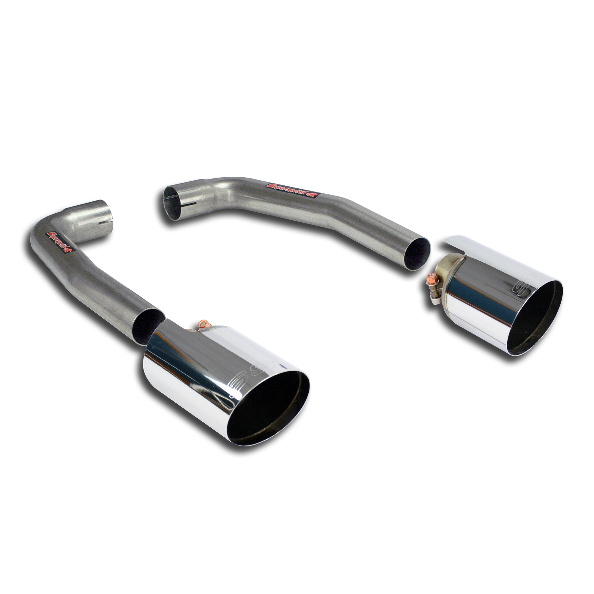 ALFA ROMEO GIULIETTA QV 1750 TBi (240 Hp) 2014 Endpipe kit "Race" Right O100 - Left O100