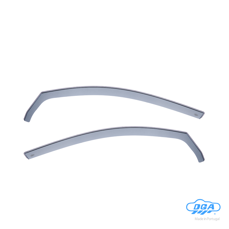 DGA Wind Deflectors  Volkswagen Golf VI HB 3-doors 2008-2012 (2-pieces)