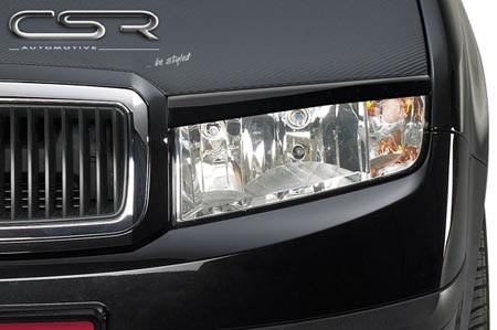 Koplampspoilers Skoda Fabia 1