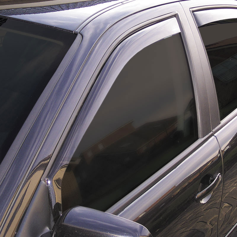 Zijwindschermen Dark  Peugeot Partner 3/5 deurs 1996-2008