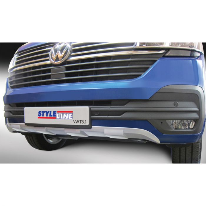 RGM Voorspoiler 'Skid-Plate'  Volkswagen Transporter T6.1 2020- Zilver (ABS)