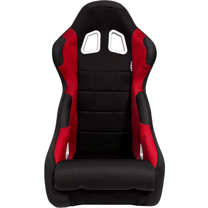 Sportstoel 'K5' - Zwart/Rood - Vaste rugleuning - incl. sledes