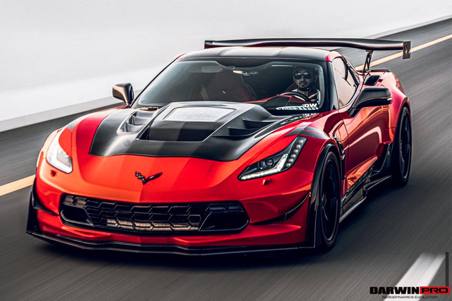 Corvette C7 Z06 Grandsport Carbon Fiber Canards 2013-2019