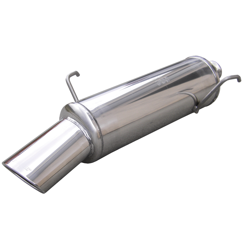100% Inox Sport Exhaust  Peugeot 206 1.6 (88HP) -2002 120x80mm