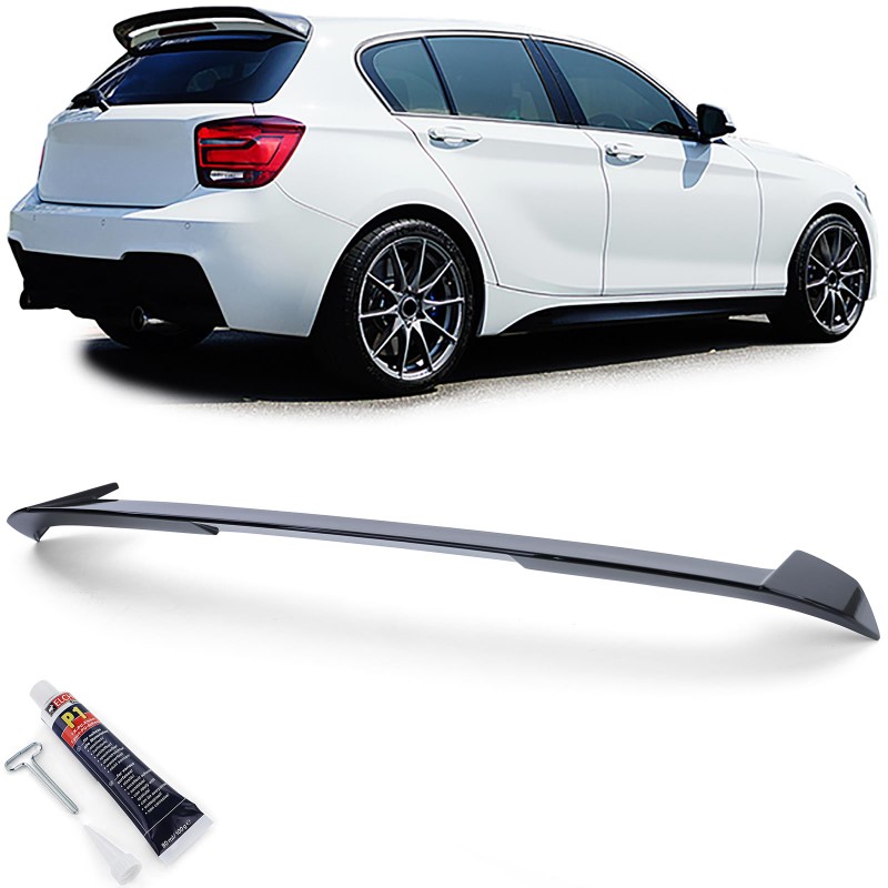 Dakspoiler BMW 1 Serie F20 / F21 11-15 Glans Zwart