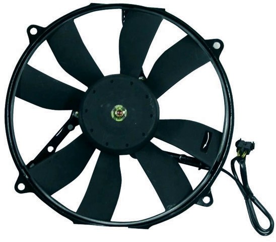 ELEK. FAN rechts W202 93-97 voor DUBBELE FAN