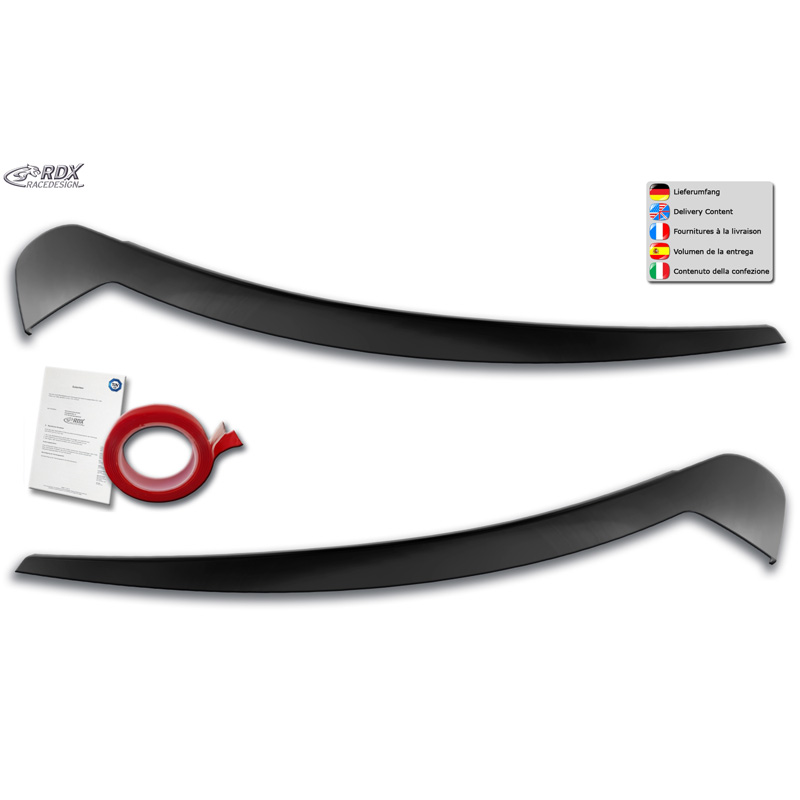 Head light spoilers  Volkswagen ID.3 2020- (ABS)