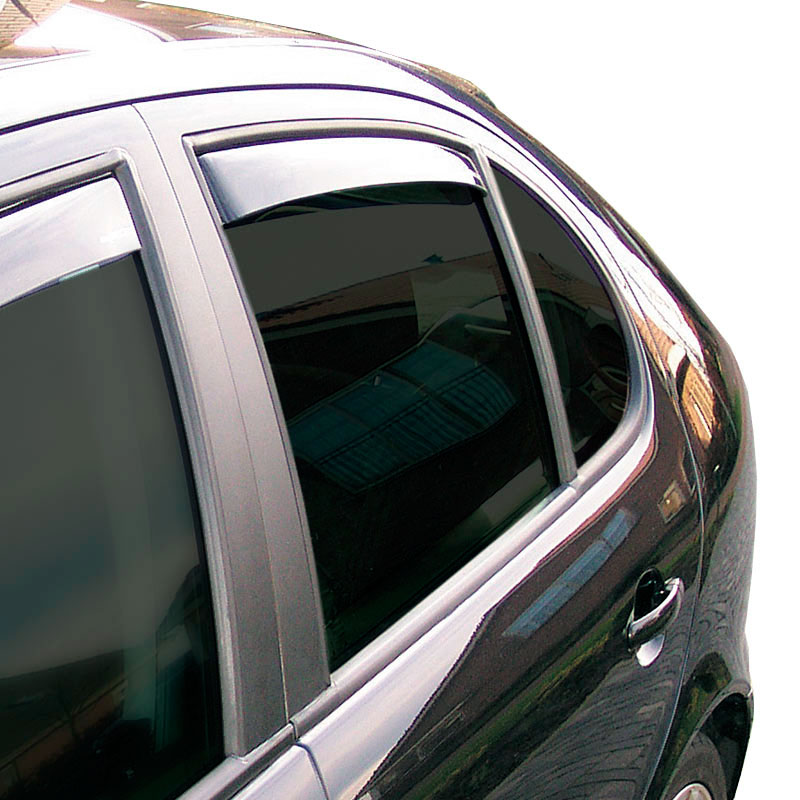 Zijwindschermen Master Dark (achter)  Toyota Rav4 5 deurs 2013-2018