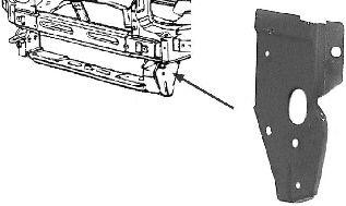 chassisbalk, links Opel Astra F, 1991 -1998