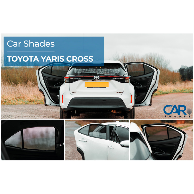 Set Car Shades (rear side doors)  Toyota Yaris Cross (MXP) 2020- (2-pieces)