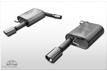 Audi A6 Typ 4F quattro + Allroad Einddemper rechts/links - 1x90