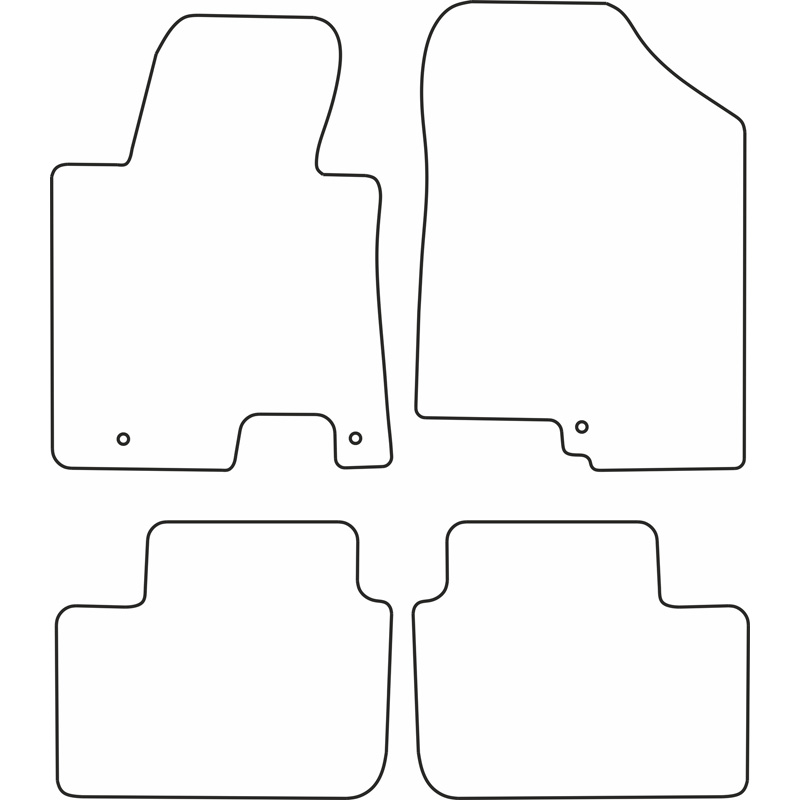 Automatten  Kia Cee'd 2013-2015