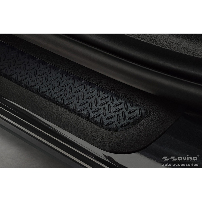 Aluminium Instaplijsten 'Riffled Plate'  Kia Sportage (NQ5) 2021- - 2-delig - Zwart