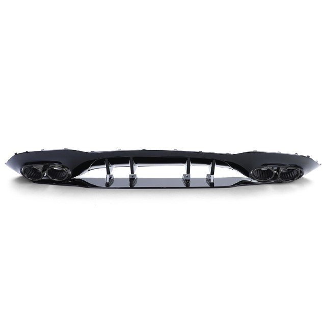 Diffuser Mercedes A klasse W177 A35/A45 Look Glans Zwart Sierstukken