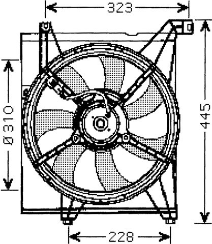 EL.VENTILATOR links CERATO 04-09