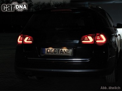 Achterlichten LED VW Passat 3C Variant 05-10 black/smoke