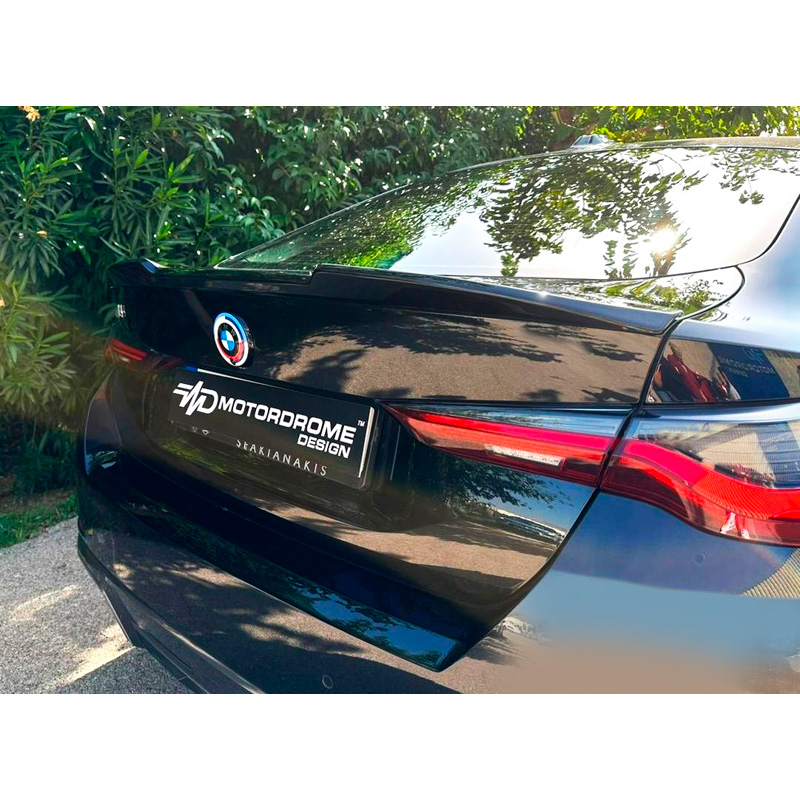 Trunk spoiler lip  BMW i4 G26 Sedan 2021- (PU)