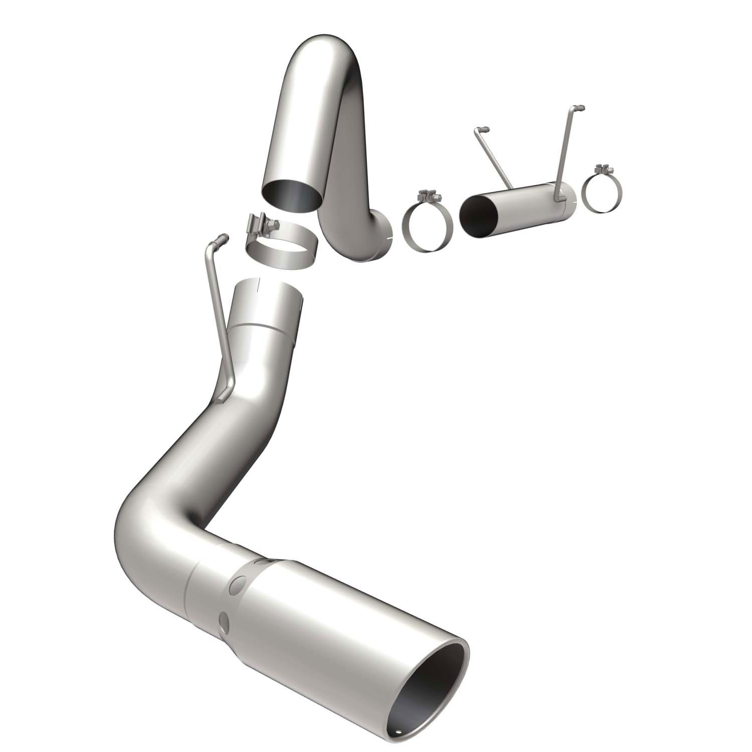 Dodge Cat-Back PI 07 Dodge Ram 6.7L 4" Magnaflow Cat-BackDA