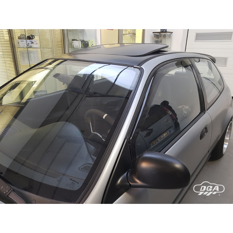 DGA Wind Deflectors  Honda Civic (EG/EJ) HB 3-doors/Coupé 1991-1995 (2-pieces)
