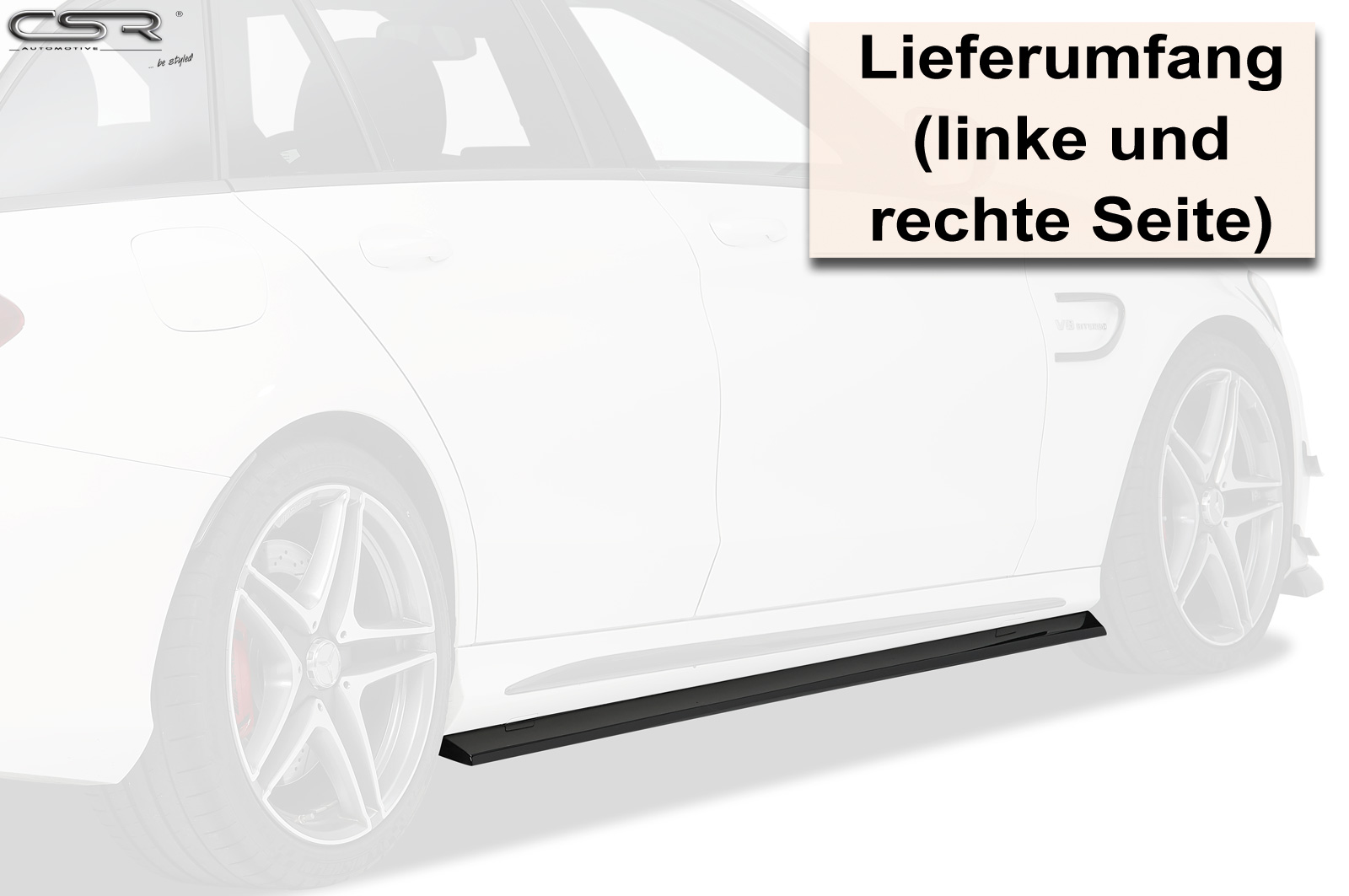 Zijskirts Mercedes C-klasse W205 SS436 CSR