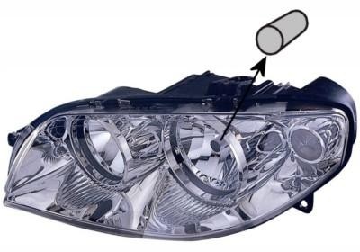 koplamp, H7+H1, elektr verstelb, links,-06/2004 Fiat Punto, 2003