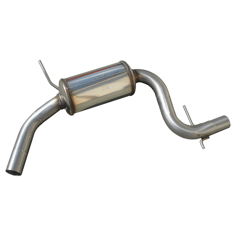 100% Inox Mid silencer  Volkswagen Golf V 2.0 TFSi (200HP) 2004-