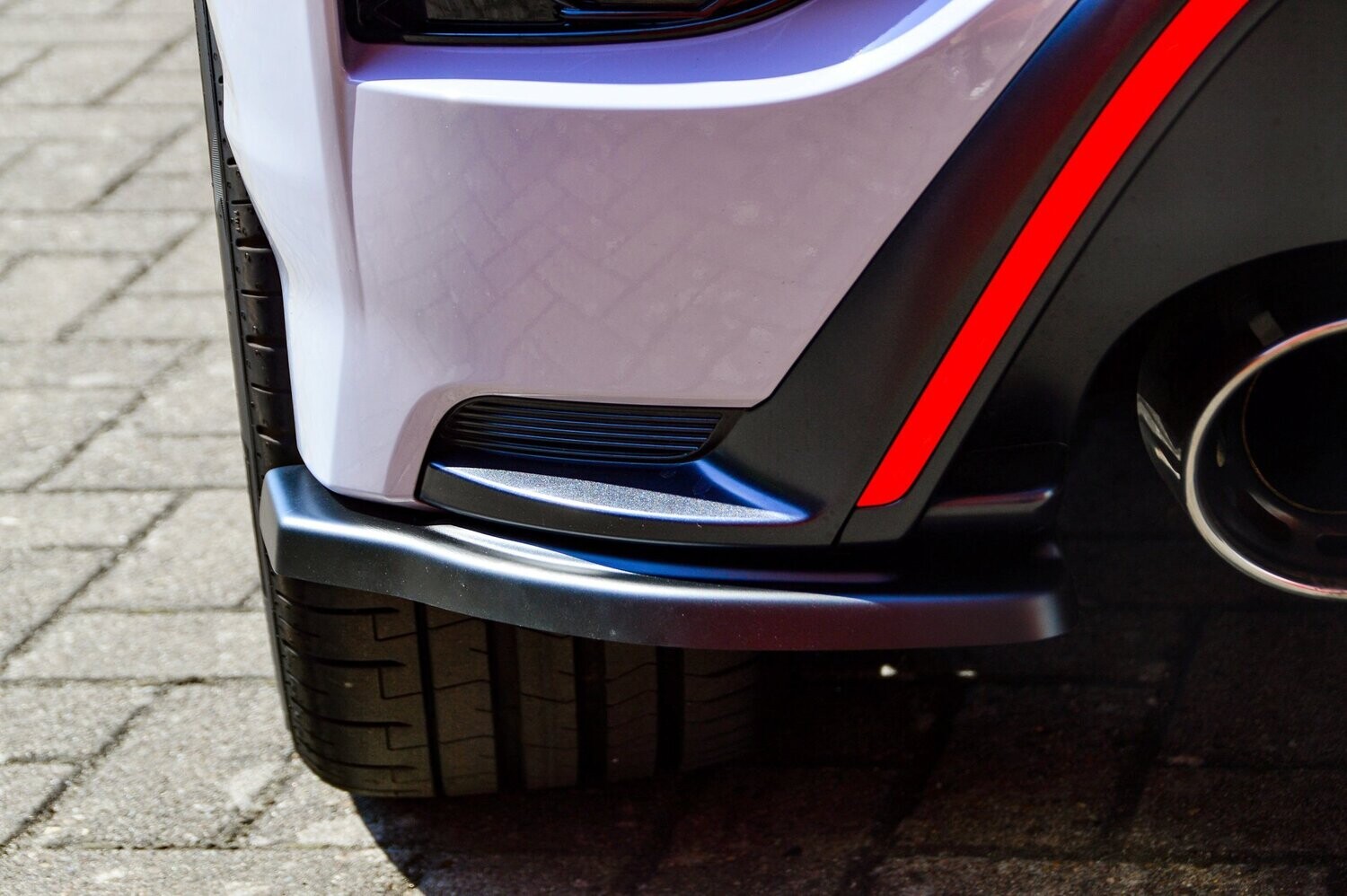 Achterschort zijpanelen Hyundai Kona N + N-Line