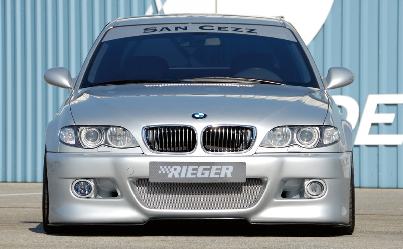 Frontbumper BMW E46 M3-Look vanaf 2002 RiegerFrontbumper BMW E46