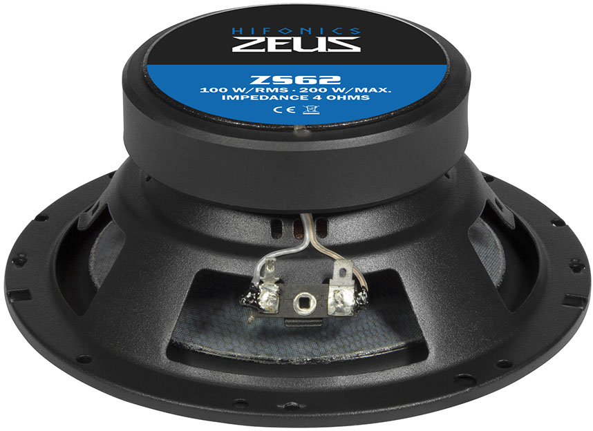 Hifonics Zeus luidspreker 16,5cm 2 weg ZS62