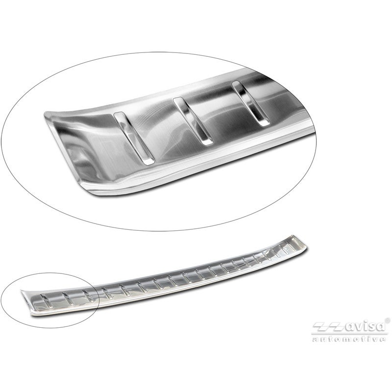 Avisa Stainless Steel Rear Bumper Protector  Toyota RAV4 VI (XA6) 2026- - Silver