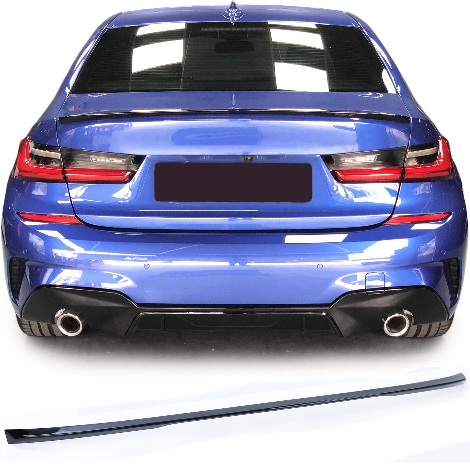 Bodykit BMW 3 Serie G20 Glans Zwart Look M-Pakket