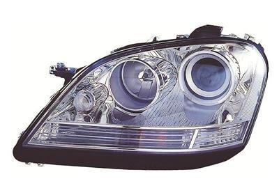 koplamp, H7+H7, elektr verstelb, incl stelmotortje, links Merced