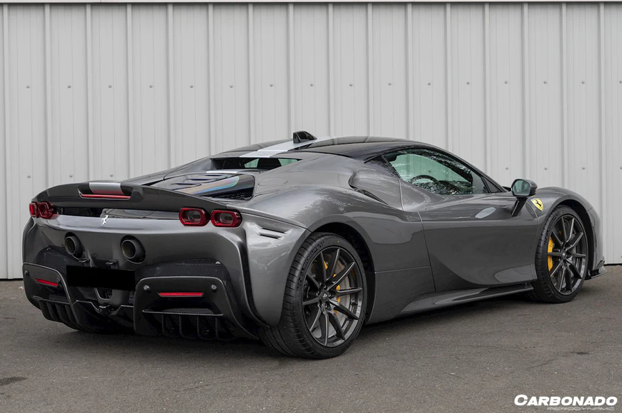 Spoiler Ferrari SF90 Stradale Darwin Pro Carbon Assetto Fiorano Look