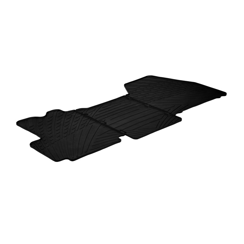 Rubber car mats set  Citroen Jumper / Peugeot Boxer / Fiat Ducato 2006-2013 & 2014- (G profile 3-pieces)
