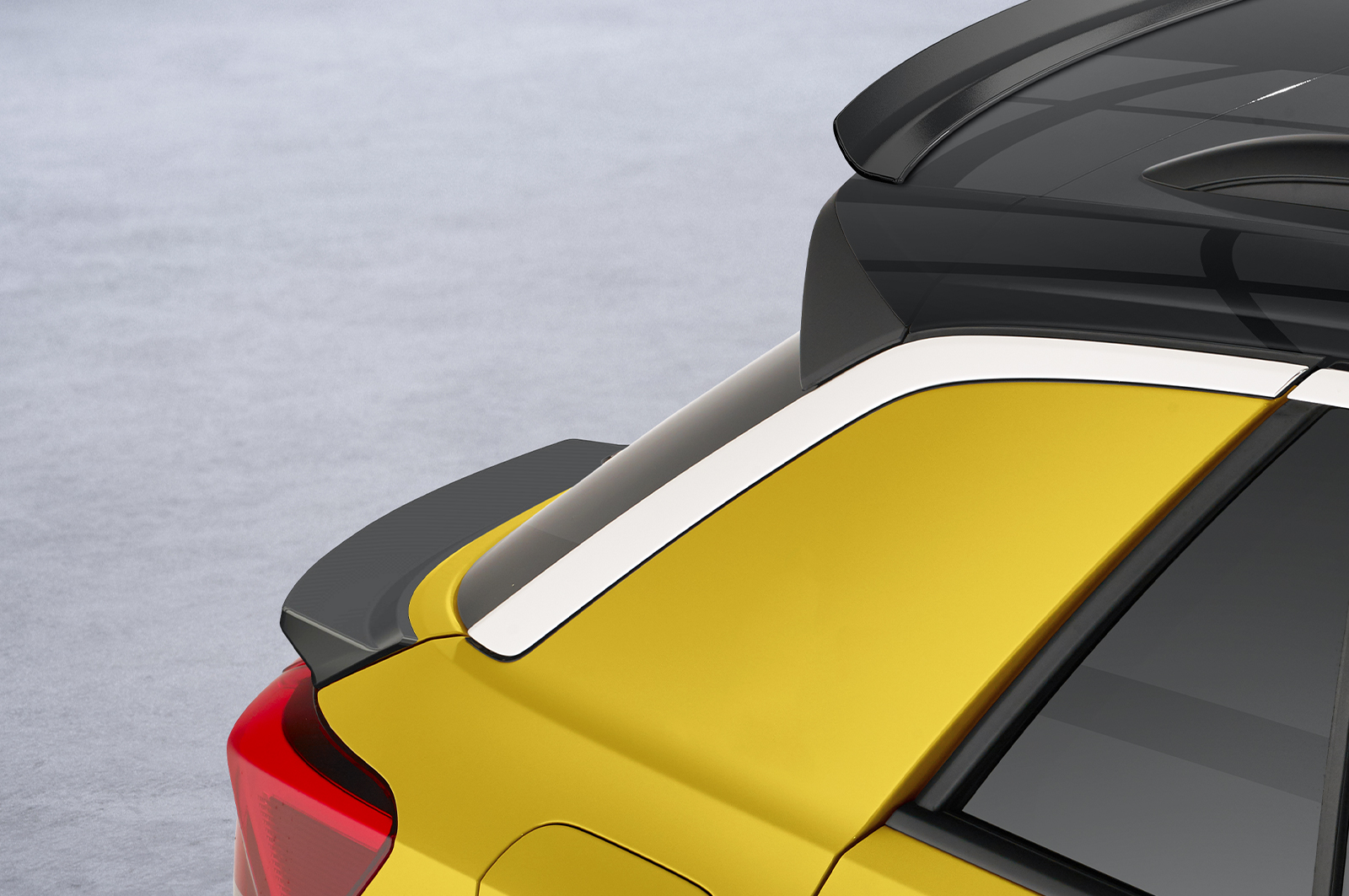 Spoiler Volkswagen T-Roc CSR Glans Zwart