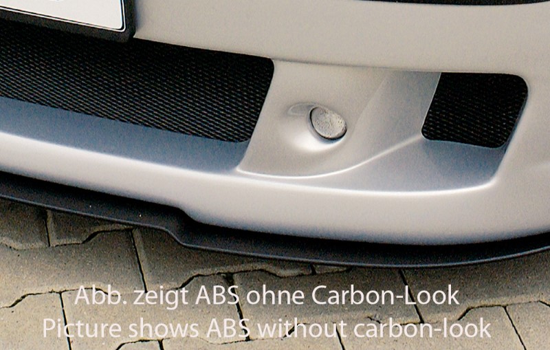Spoilerzwaard Carbon voor Frontbumper inclusief moterkaplijst  V