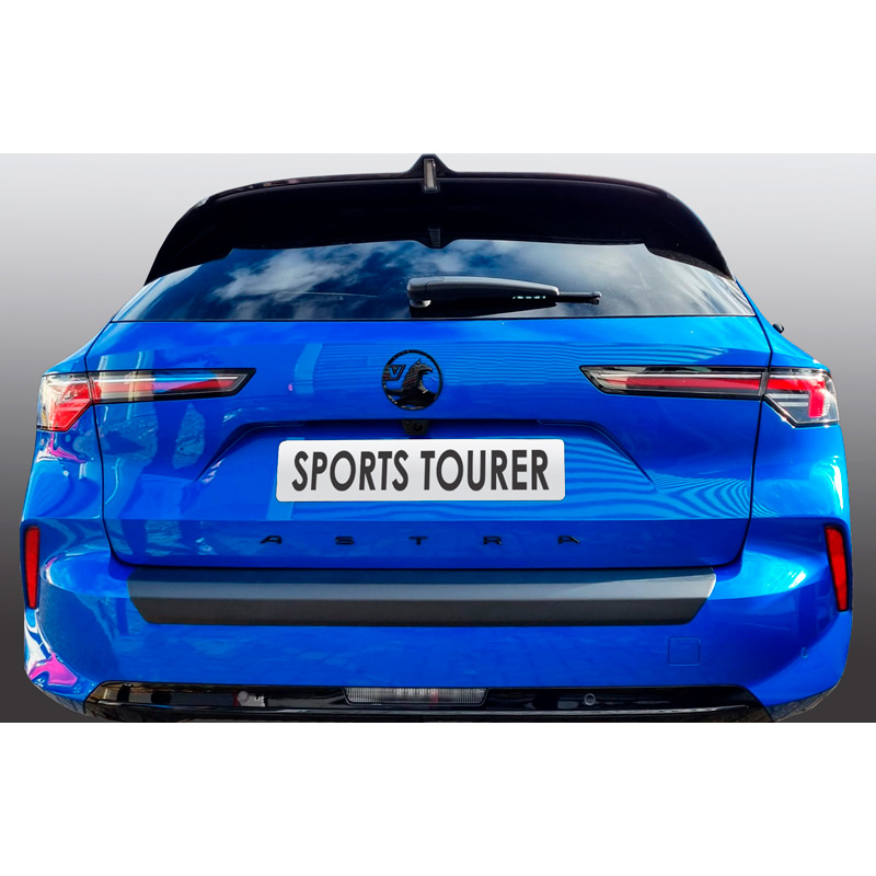 ABS Rear bumper protector  Opel Astra L Sportstourer 2022- Black