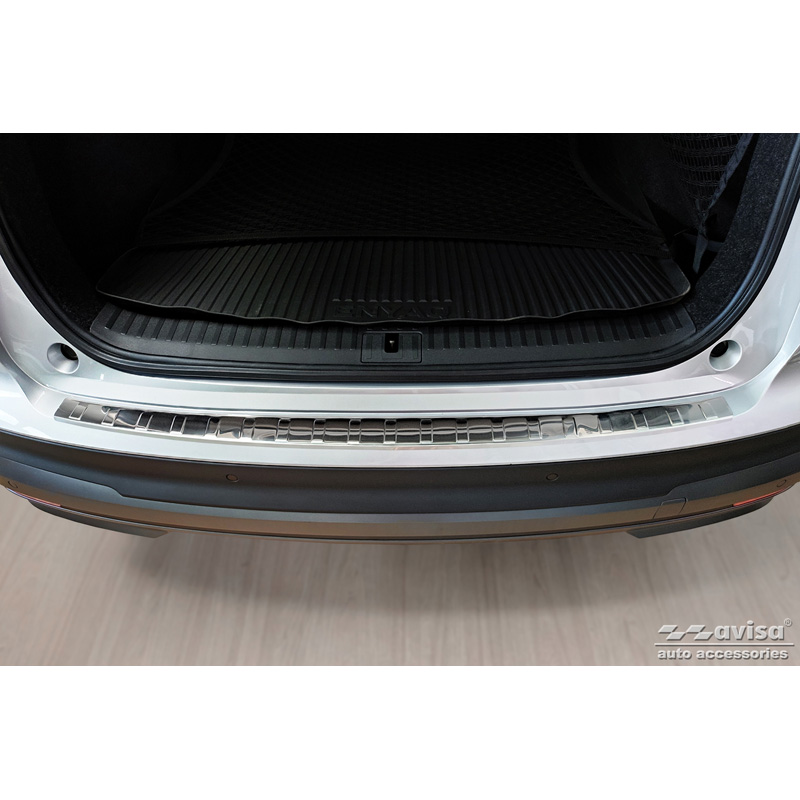 RVS Achterbumperprotector  Skoda Enyaq iV 2020- excl. Coupe 'Ribs'