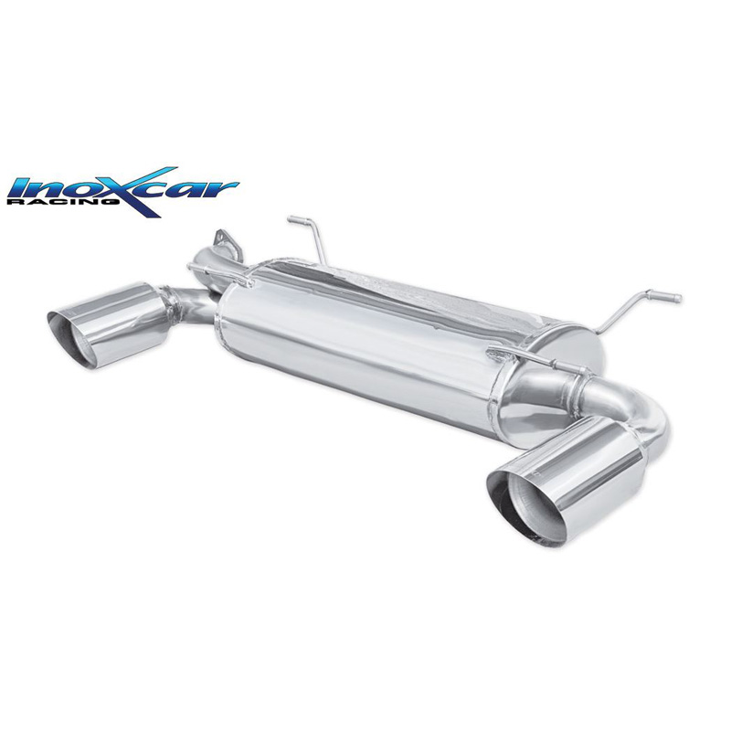 100% Inox Double Sport Exhaust  Subaru BRZ 2.0 (200hp) Facelift 2017- 1x114mm Racing