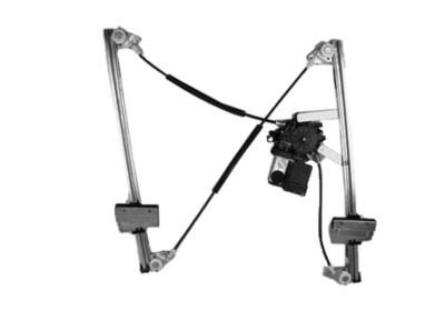 raammechanisme, 4/5 drs, incl motor, voor, links Seat Alhambra,