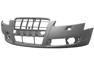 voorbumper, in primer, voor koplampwissers Audi A6, 2004-2008
